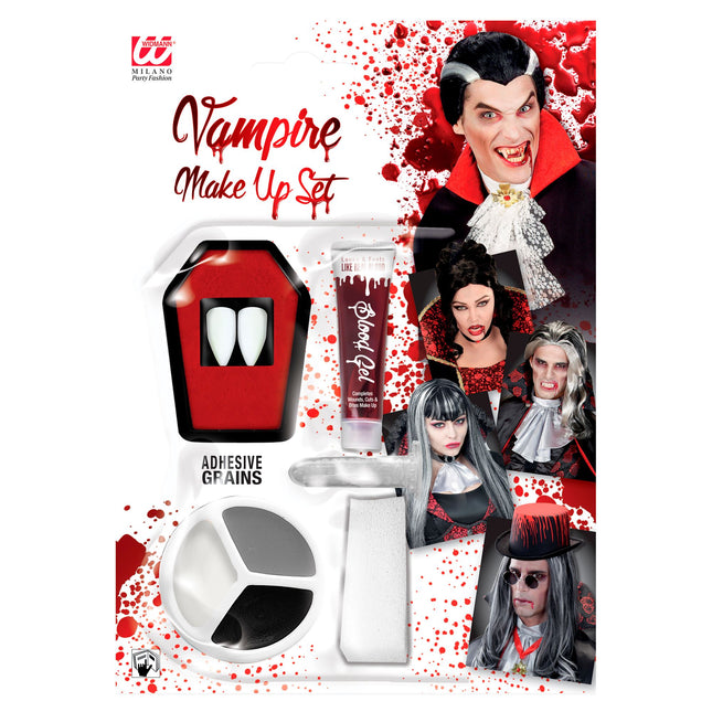 Ensemble de maquillage d'Halloween Dracula 5 pièces