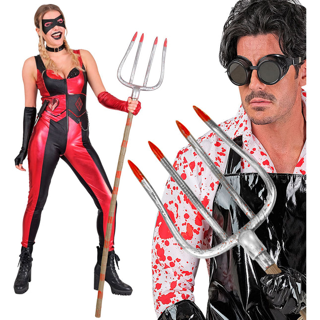 Trident d'Halloween 6 pièces