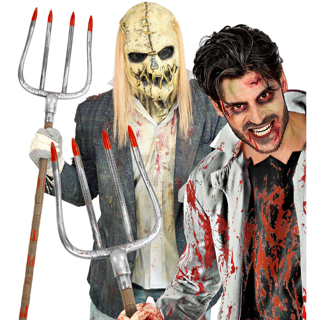 Trident d'Halloween 6 pièces