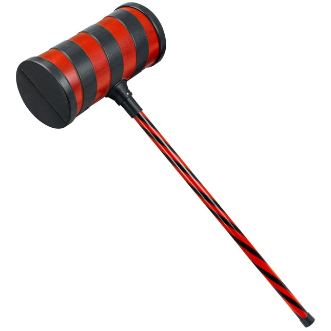 Faux marteau rouge noir 78cm