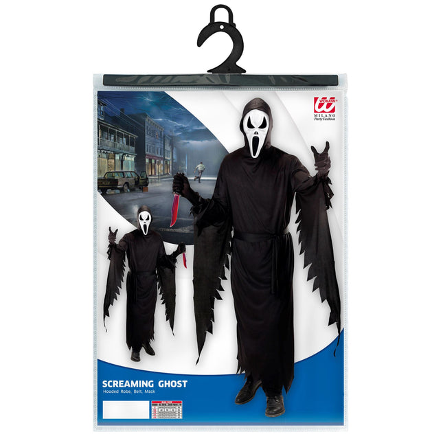 Costume noir fantôme