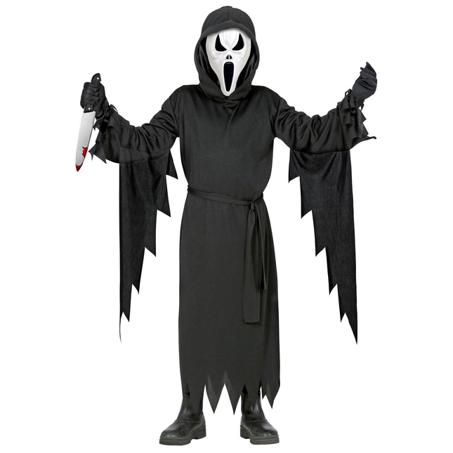 Costume noir enfant fantôme
