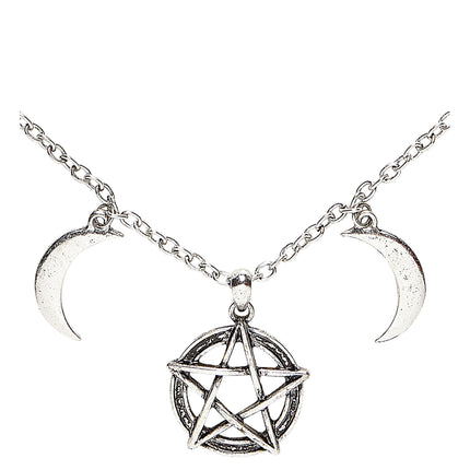 Collier en argent ésotérique