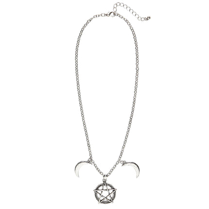 Collier en argent ésotérique
