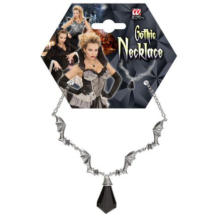 Collier d'Halloween Chauves-souris