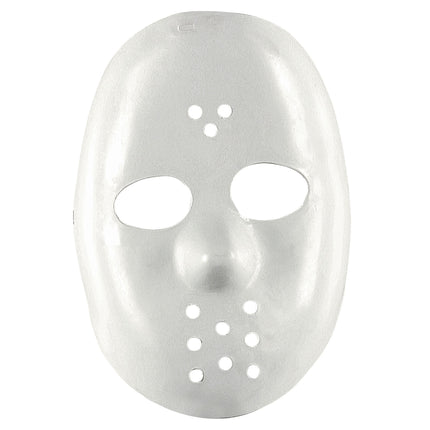 Masque d'Halloween Blanc Horreur