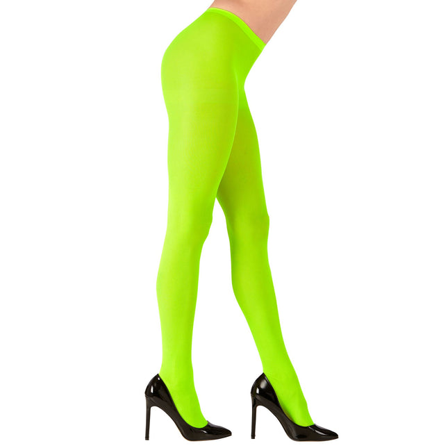 Collant vert fluo 40 Den