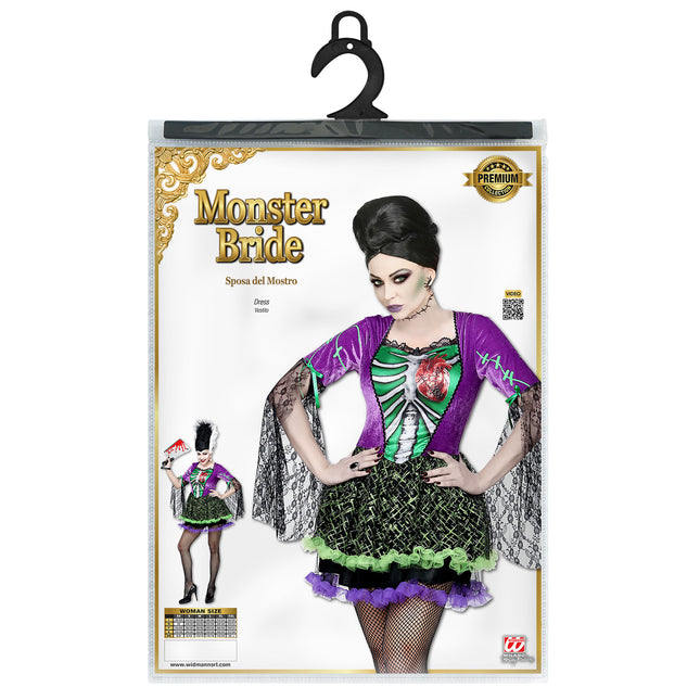 Robe d'Halloween Ladies Monster Bride