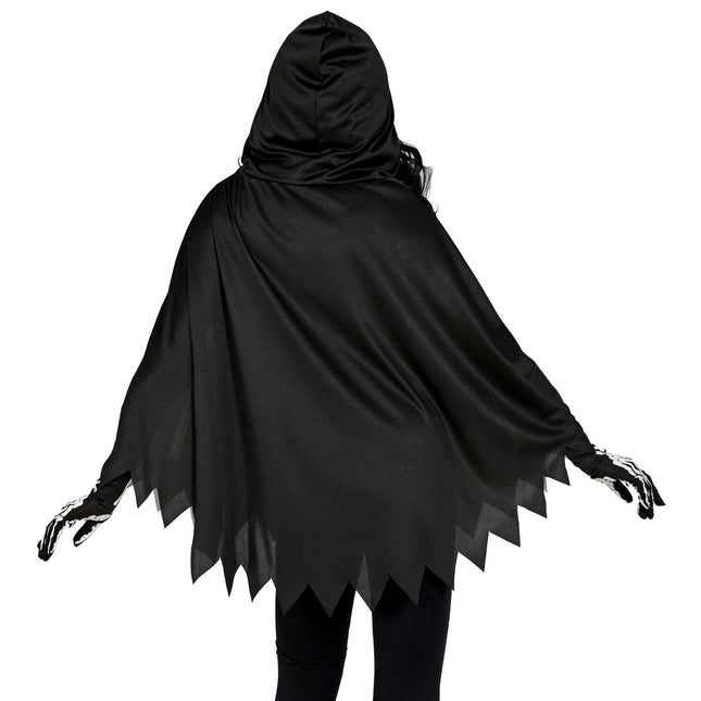 Poncho d'Halloween Squelette