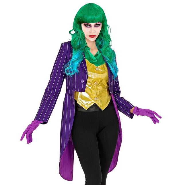 Veste d'Halloween Ladies Joker
