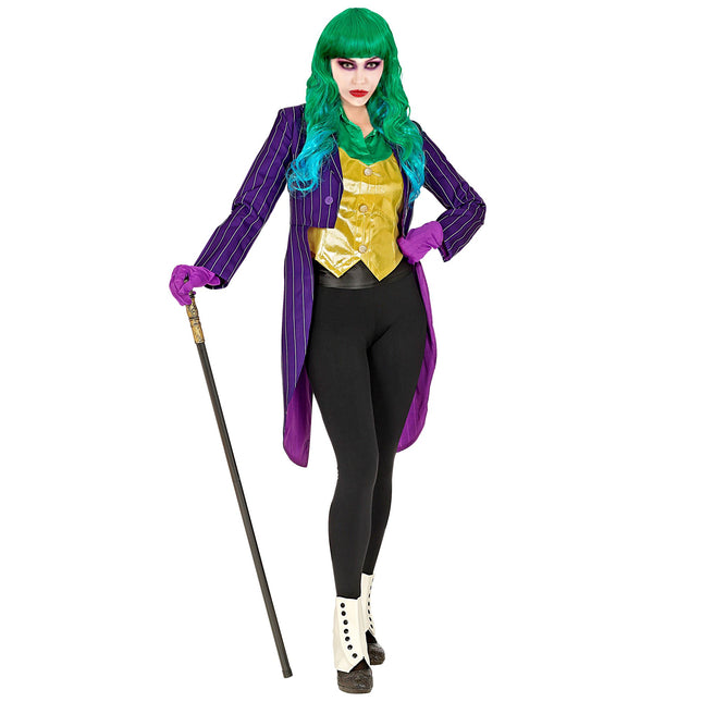 Veste d'Halloween Ladies Joker