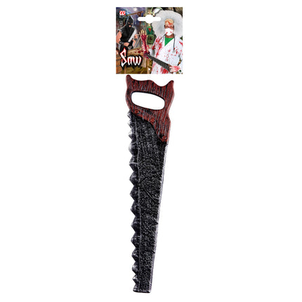 Halloween Fausse scie sanglante 53cm