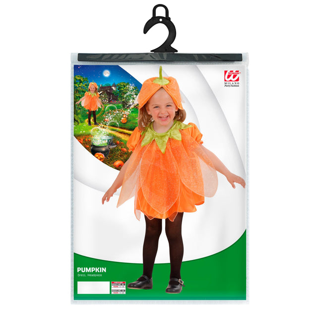 Costume d'Halloween Bébé Citrouille 2 pièces