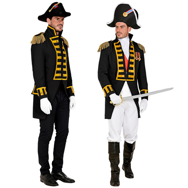 Veste Pirate Noir Hommes
