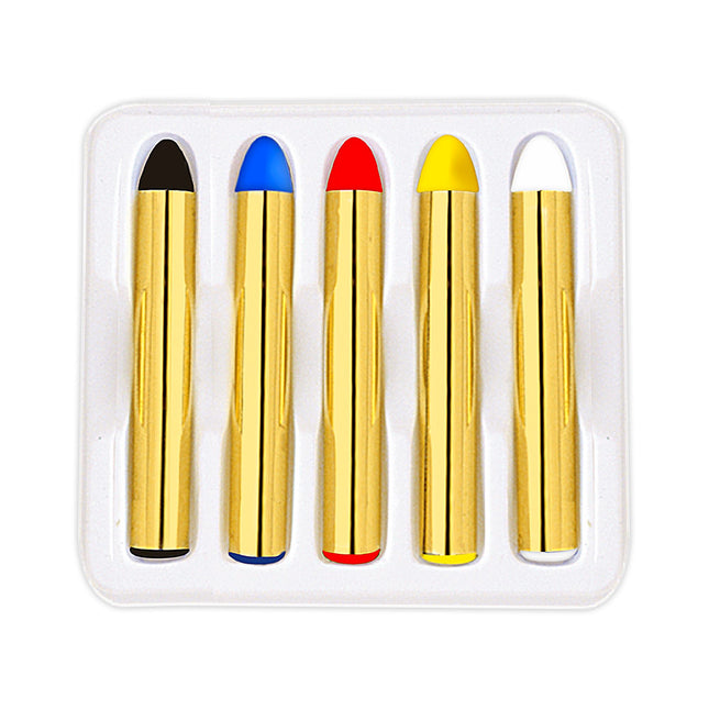 Set de maquillage d'Halloween coloré 5 pièces