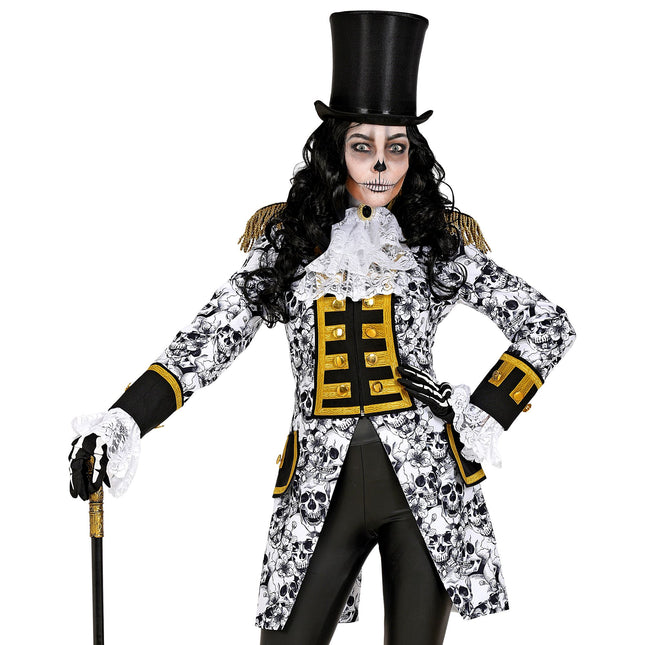 Veste d'Halloween Dames Crânes
