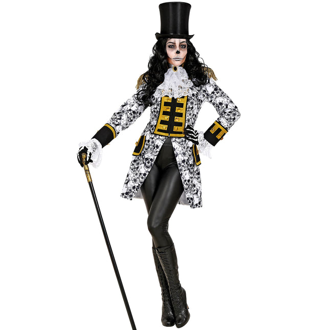 Veste d'Halloween Dames Crânes