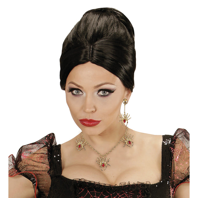 Ensemble d'accessoires d'Halloween Araignées 2 pièces