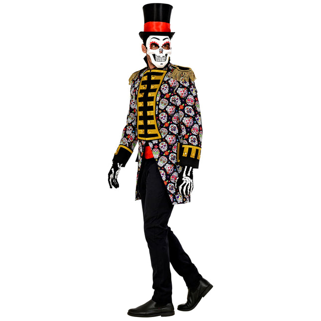 Veste Dia De Los Muertos Hommes Néon