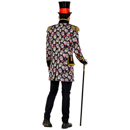 Veste Dia De Los Muertos Hommes Néon