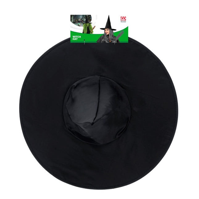 Chapeau de sorcière d'Halloween Point noir