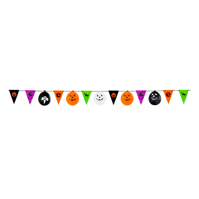 Guirlande d'Halloween colorée 3.6m