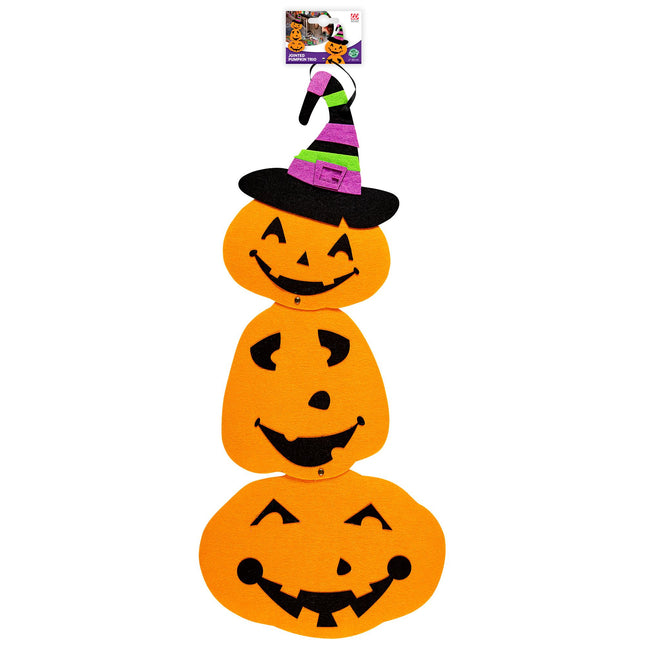Décoration murale d'Halloween Citrouille 60cm