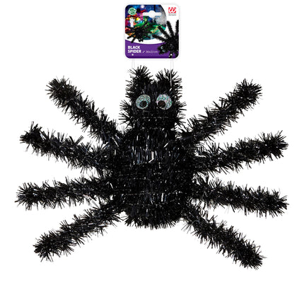 Fausse araignée noire 36cm