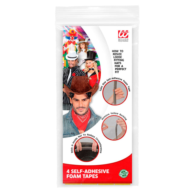 MOUSSE ADHÉSIVE POUR CHAPEAUX