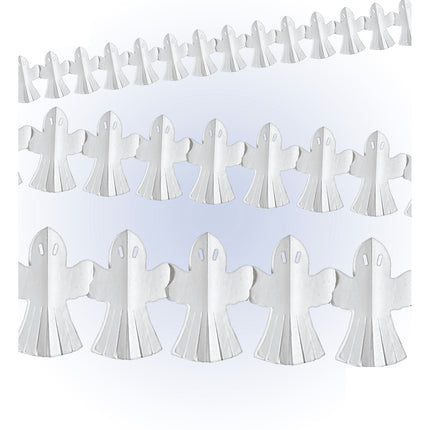 Guirlande d'Halloween Fantôme ignifugé 3m