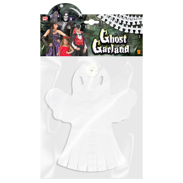 Guirlande d'Halloween Fantôme ignifugé 3m