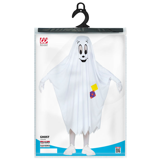 Costume d'Halloween Fantôme blanc pour enfant