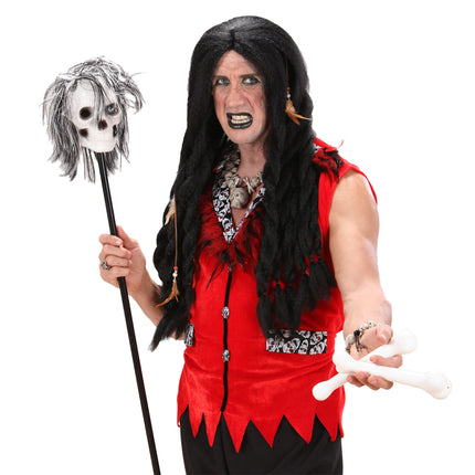 Personnel d'Halloween Crâne vaudou