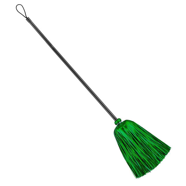 Balai de sorcière d'Halloween Vert 92cm