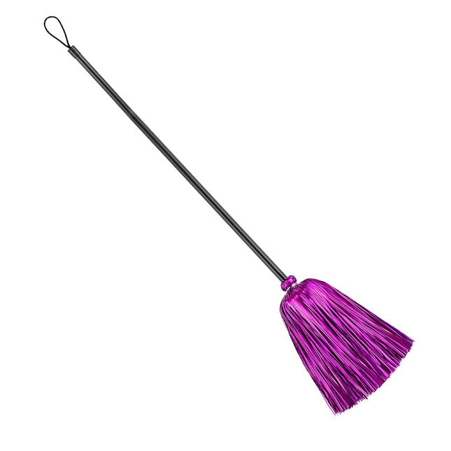 Balai de sorcière d'Halloween Violet 92cm