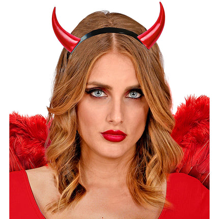 Bandeau d'Halloween Cornes de diable