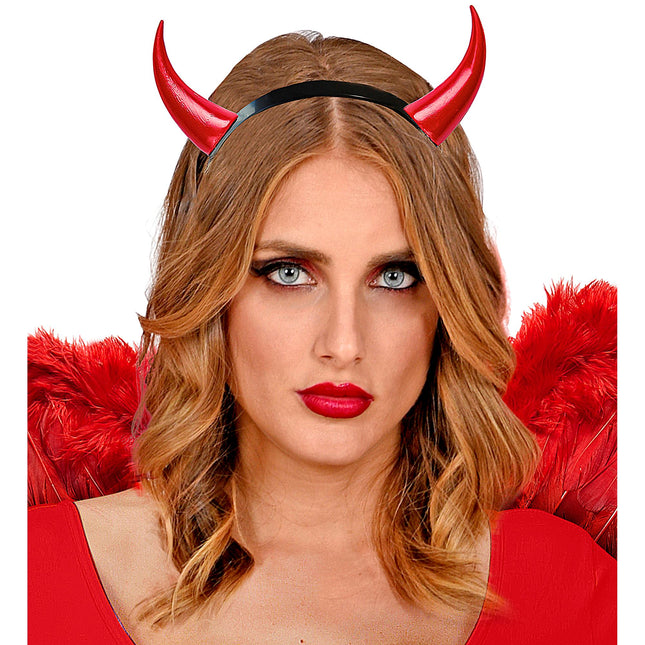 Bandeau d'Halloween Cornes de diable