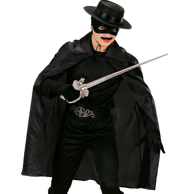 Cape d'Halloween Noir Enfant