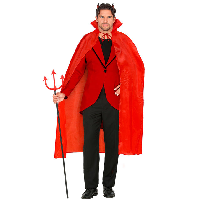 Halloween Cape Red Devil 1.3m