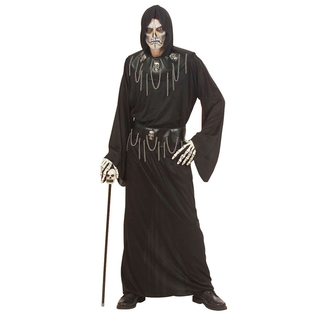 Costume d'Halloween Homme maître du crâne