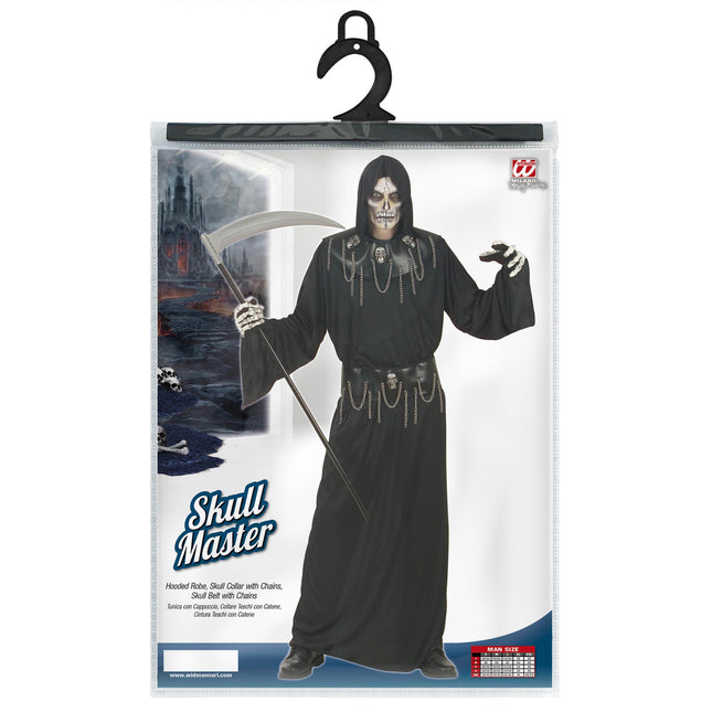 Costume d'Halloween Homme maître du crâne
