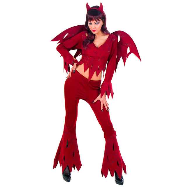 Costume d'Halloween Red Ladies Devil