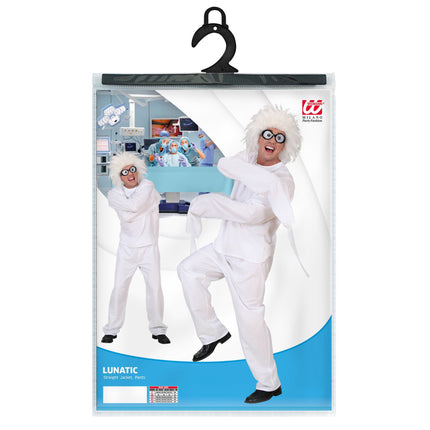 Costume d'Halloween Blanc Hommes Fous