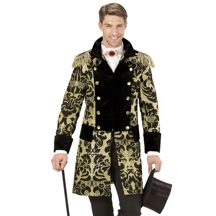Veste Pirate Or Noir