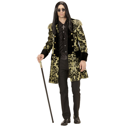 Veste Pirate Or Noir