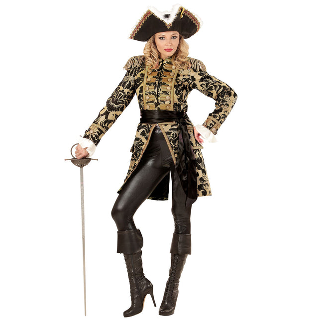 Circus Jacket Black Gold Ladies