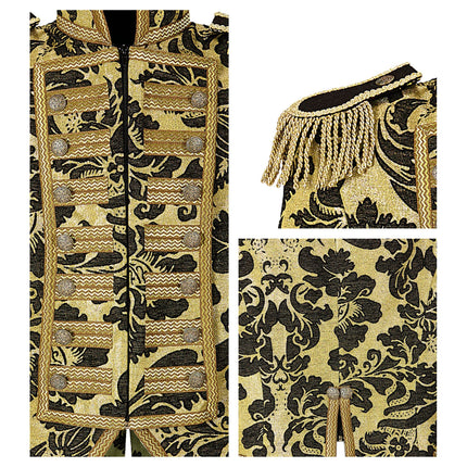 Circus Jacket Black Gold Ladies