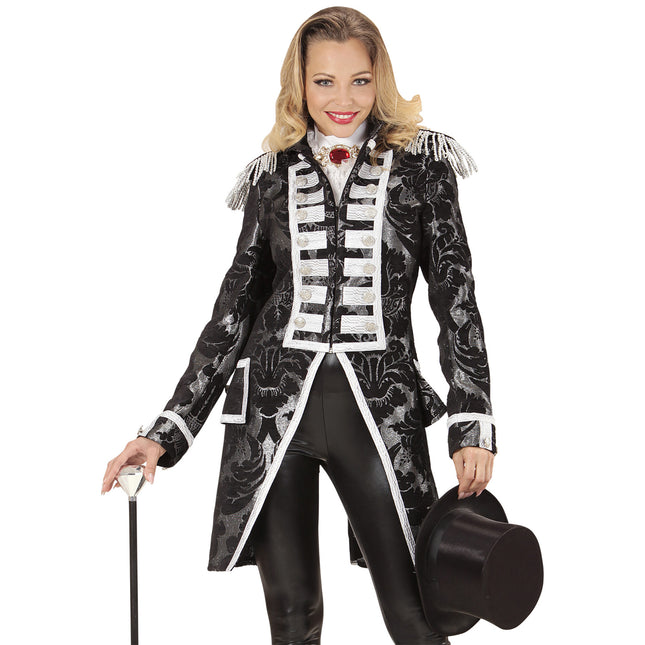 Veste Circus Noir Argent Dames