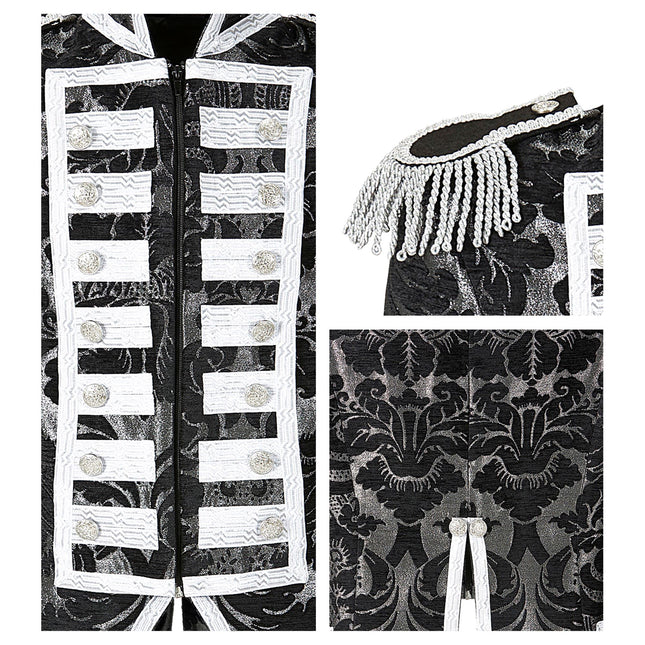 Veste Circus Noir Argent Dames