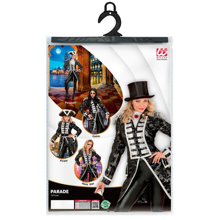 Veste Circus Noir Argent Dames